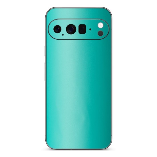 Folie skin SILKASE pentru Google Pixel 10 Pro, protectie spate telefon, turcoaz mat (Pixel 10 Pro, S2339) by www.silkase.ro