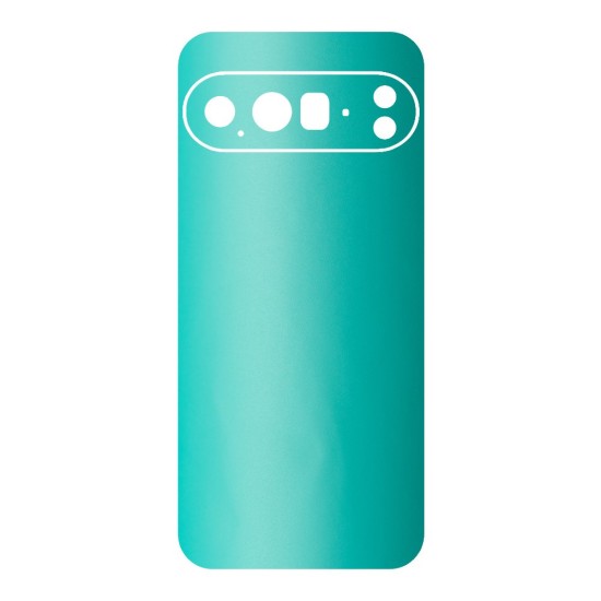 Folie skin SILKASE pentru Google Pixel 10 Pro, protectie spate telefon, turcoaz mat (Pixel 10 Pro, S2339) by www.silkase.ro