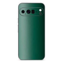 Folie skin SILKASE pentru Google Pixel 10 Pro, protectie spate telefon, verde inchis mat