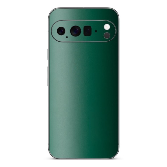Folie skin SILKASE pentru Google Pixel 10 Pro, protectie spate telefon, verde inchis mat (Pixel 10 Pro, S2328) by www.silkase.ro