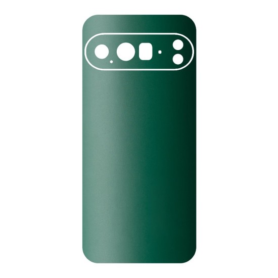 Folie skin SILKASE pentru Google Pixel 10 Pro, protectie spate telefon, verde inchis mat (Pixel 10 Pro, S2328) by www.silkase.ro