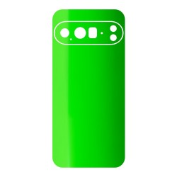 Folie skin SILKASE pentru Google Pixel 10 Pro, protectie spate telefon, verde neon lucios