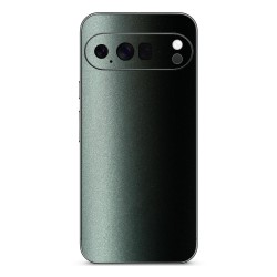 Folie skin SILKASE pentru Google Pixel 10 Pro, protectie spate telefon, verde pine inchis