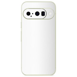 Folie skin SILKASE pentru Google Pixel 10, protectie spate telefon, alb mat