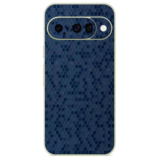 Folie skin SILKASE pentru Google Pixel 10, protectie spate telefon, albastru hexa (Pixel 10, S2291) by www.silkase.ro