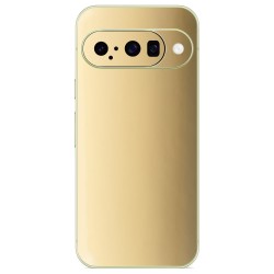 Folie skin SILKASE pentru Google Pixel 10, protectie spate telefon, bej lucios