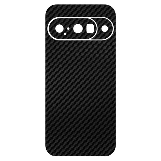 Folie skin SILKASE pentru Google Pixel 10, protectie spate telefon, carbon (Pixel 10, S2289) by www.silkase.ro