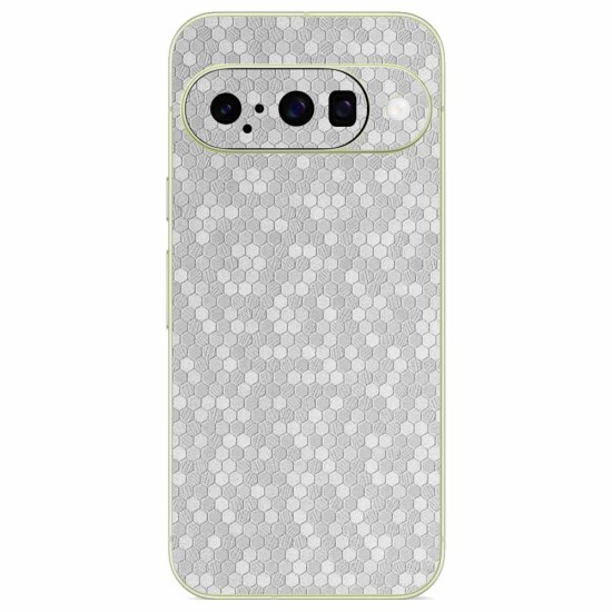 Folie skin SILKASE pentru Google Pixel 10, protectie spate telefon, gri hexa (Pixel 10, S2292) by www.silkase.ro