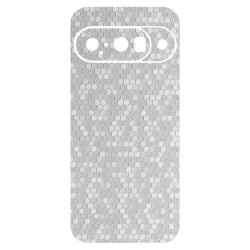 Folie skin SILKASE pentru Google Pixel 10, protectie spate telefon, gri hexa