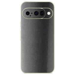 Folie skin SILKASE pentru Google Pixel 10, protectie spate telefon, gri metalizat