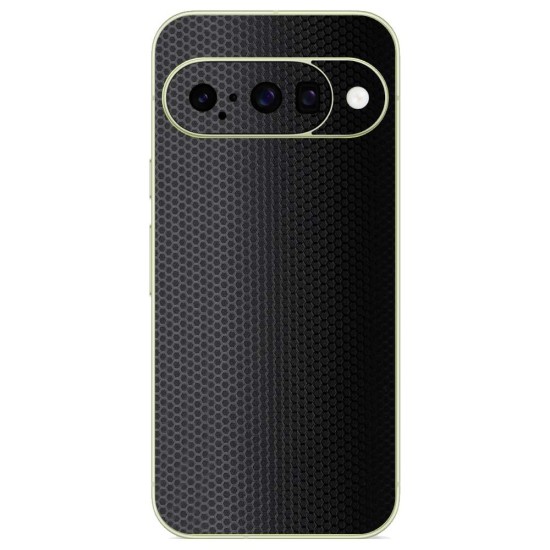 Folie skin SILKASE pentru Google Pixel 10, protectie spate telefon, matrix negru (Pixel 10, S2311) by www.silkase.ro