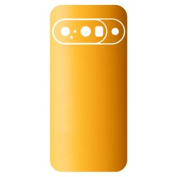 Folie skin SILKASE pentru Google Pixel 10, protectie spate telefon, portocaliu deschis mat
