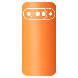 Folie skin SILKASE pentru Google Pixel 10, protectie spate telefon, portocaliu mat