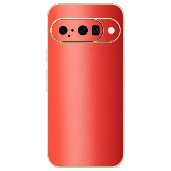 Folie skin SILKASE pentru Google Pixel 10, protectie spate telefon, rosu mat (Pixel 10, S2309) by www.silkase.ro