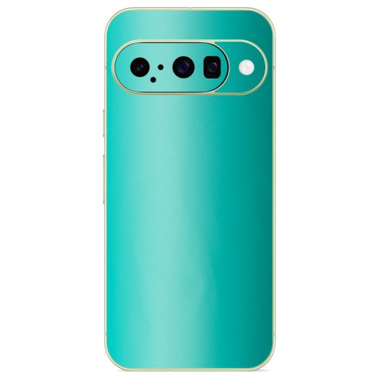 Folie skin SILKASE pentru Google Pixel 10, protectie spate telefon, turcoaz mat (Pixel 10, S2307) by www.silkase.ro