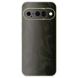Folie skin SILKASE pentru Google Pixel 10, protectie spate telefon, verde camuflaj
