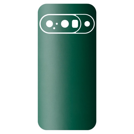 Folie skin SILKASE pentru Google Pixel 10, protectie spate telefon, verde inchis mat (Pixel 10, S2296) by www.silkase.ro