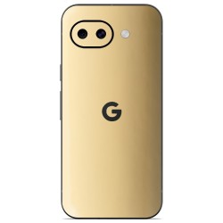 Folie skin SILKASE pentru Google Pixel 10a, protectie spate telefon, bej lucios