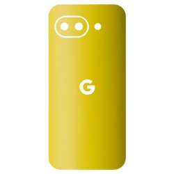 Folie skin SILKASE pentru Google Pixel 10a, protectie spate telefon, galben mat