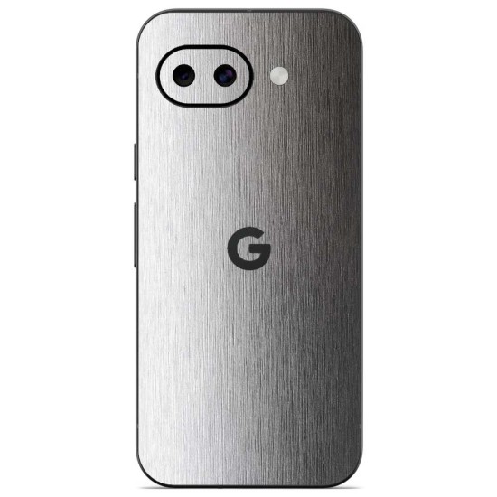 Folie skin SILKASE pentru Google Pixel 10a, protectie spate telefon, gri deschis brushed (Pixel 10a, S2381) by www.silkase.ro