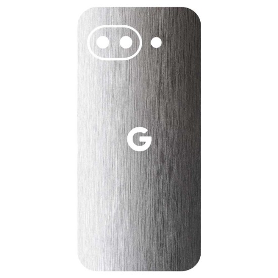 Folie skin SILKASE pentru Google Pixel 10a, protectie spate telefon, gri deschis brushed (Pixel 10a, S2381) by www.silkase.ro