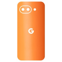Folie skin SILKASE pentru Google Pixel 10a, protectie spate telefon, portocaliu mat