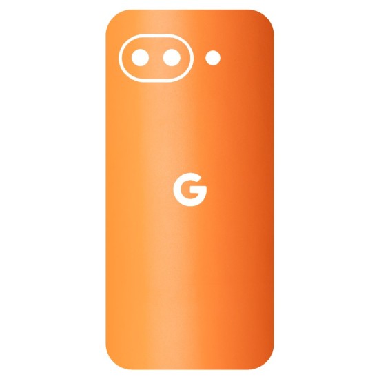 Folie skin SILKASE pentru Google Pixel 10a, protectie spate telefon, portocaliu mat (Pixel 10a, S2391) by www.silkase.ro