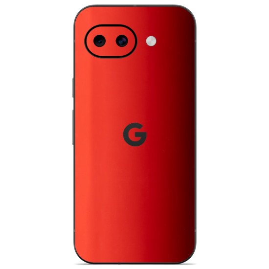 Folie skin SILKASE pentru Google Pixel 10a, protectie spate telefon, rosu lucios (Pixel 10a, S2404) by www.silkase.ro