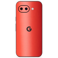 Folie skin SILKASE pentru Google Pixel 10a, protectie spate telefon, rosu mat