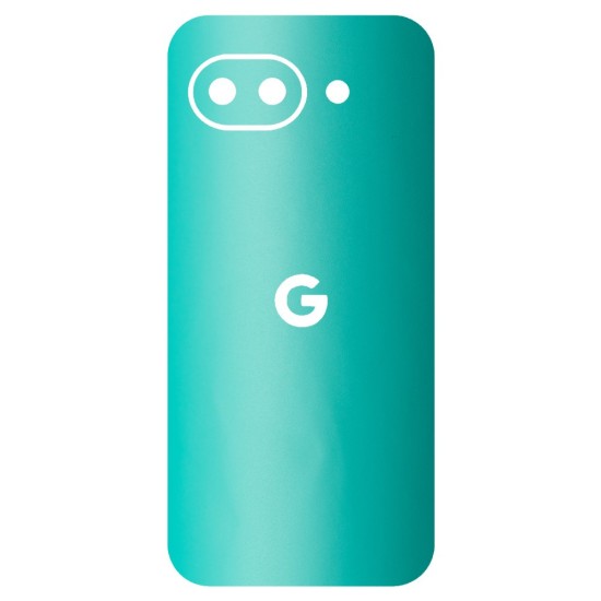 Folie skin SILKASE pentru Google Pixel 10a, protectie spate telefon, turcoaz mat (Pixel 10a, S2403) by www.silkase.ro