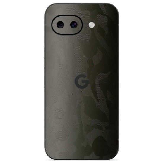 Folie skin SILKASE pentru Google Pixel 10a, protectie spate telefon, verde camuflaj (Pixel 10a, S2399) by www.silkase.ro