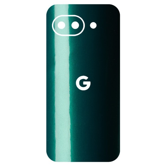 Folie skin SILKASE pentru Google Pixel 10a, protectie spate telefon, verde emerald (Pixel 10a, S2389) by www.silkase.ro