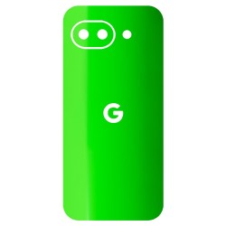 Folie skin SILKASE pentru Google Pixel 10a, protectie spate telefon, verde neon lucios