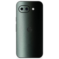 Folie skin SILKASE pentru Google Pixel 10a, protectie spate telefon, verde pine inchis