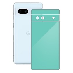Folie skin SILKASE pentru Google Pixel 7A, turcoaz lucios, protectie spate telefon