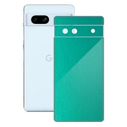 Folie skin SILKASE pentru Google Pixel 7A, turcoaz metalic, protectie spate telefon