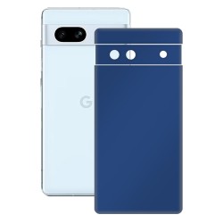 Folie skin SILKASE pentru Google Pixel 7A, albastru inchis mat, protectie spate telefon