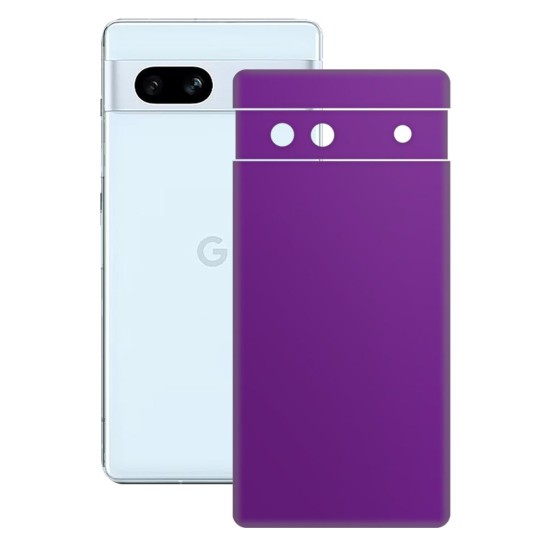 Folie skin SILKASE pentru Google Pixel 7A, violet mat, protectie spate telefon (Telefoane Google, S1054) by www.silkase.ro