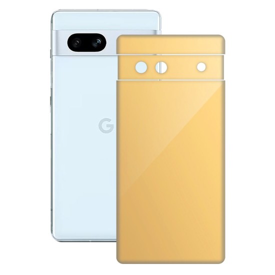 Folie skin SILKASE pentru Google Pixel 7A, bej, protectie spate telefon (Telefoane Google, S1033) by www.silkase.ro