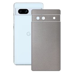 Folie skin SILKASE pentru Google Pixel 7A, gri deschis, protectie spate telefon