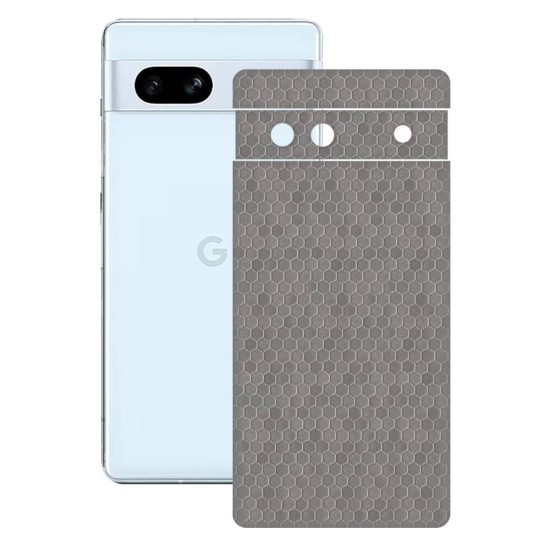 Folie skin SILKASE pentru Google Pixel 7A, gri hex, protectie spate telefon (Telefoane Google, S1039) by www.silkase.ro