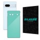Folie skin SILKASE pentru Google Pixel 7A, turcoaz lucios, protectie spate telefon (Telefoane Google, S1048) by www.silkase.ro