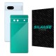 Folie skin SILKASE pentru Google Pixel 7A, turcoaz metalic, protectie spate telefon (Telefoane Google, S1049) by www.silkase.ro