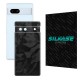 Folie skin SILKASE pentru Google Pixel 7A, camo negru, protectie spate telefon (Telefoane Google, S1034) by www.silkase.ro