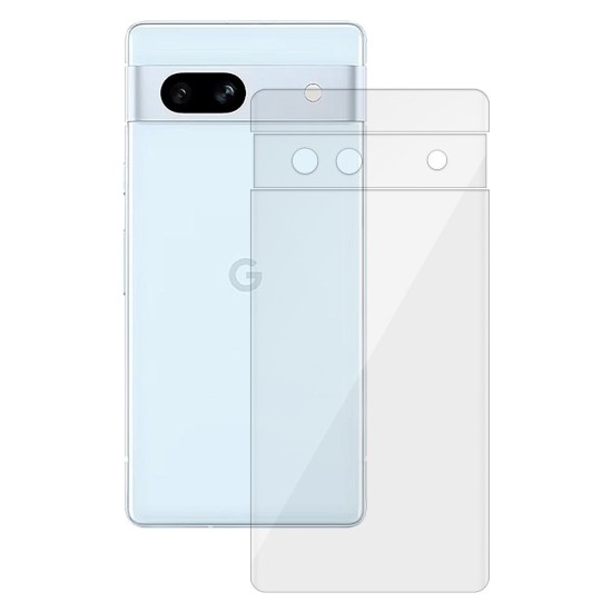 Folie spate SILKASE pentru Google Pixel 7a, protectie spate, silicon regenerabil (Telefoane Google, F5801) by www.silkase.ro