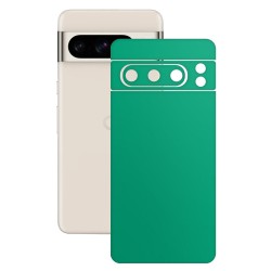 Folie skin SILKASE, pentru Google Pixel 8 Pro, turcoaz mat, protectie spate telefon