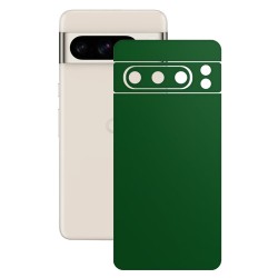 Folie skin SILKASE, pentru Google Pixel 8 Pro, verde inchis mat, protectie spate telefon