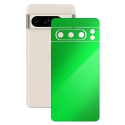 Folie skin SILKASE, pentru Google Pixel 8 Pro, galben, protectie spate telefon