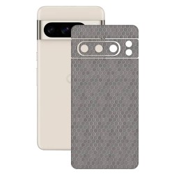 Folie skin SILKASE, pentru Google Pixel 8 Pro, gri hex, protectie spate telefon