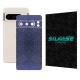 Folie skin SILKASE, pentru Google Pixel 8 Pro, albastru, protectie spate telefon (Telefoane Google, S1511) by www.silkase.ro